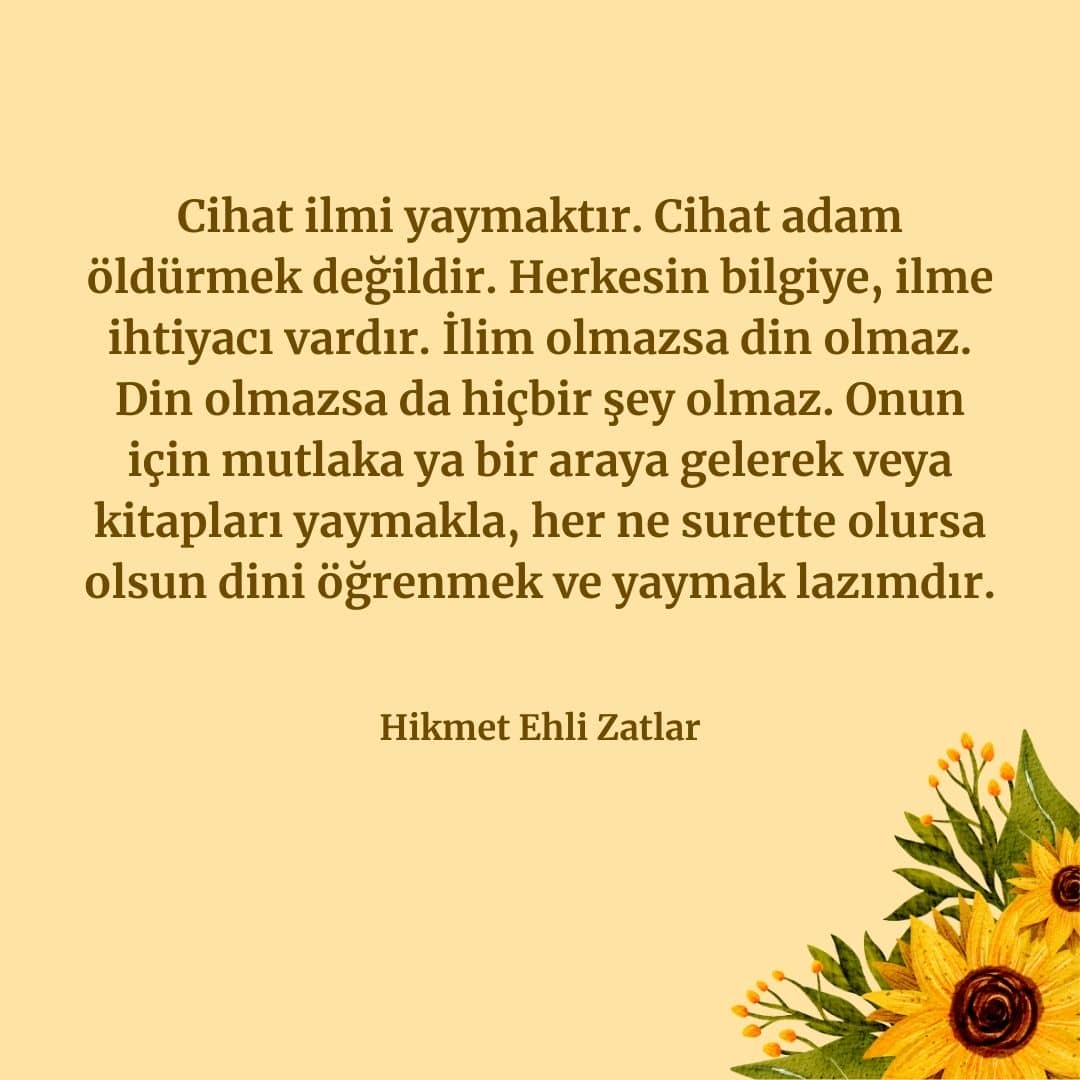 Hikmet Ehli Zatlar (2)